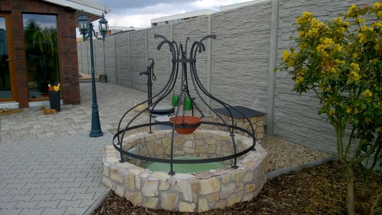 Kované kašny a mříže na studny 